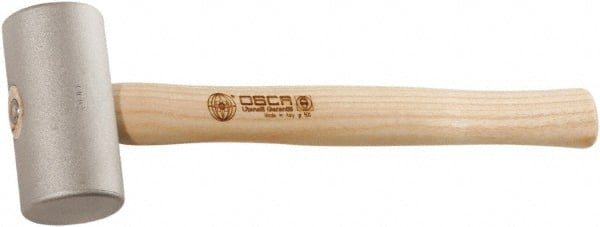 Osca - 17 Ounce Head 2" Face Aluminum Nonmarring Hammer - Exact Tooling