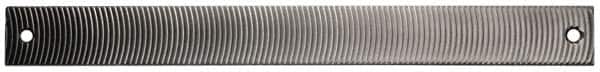 PFERD - 14" Long, Bastard Cut, Flat American-Pattern File - Curved Cut, 0.38" Overall Thickness, Flexible - Exact Tooling