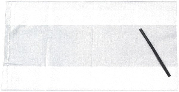 Ability One - Hazardous Waste Bags; Type: Motion Sickness Bag ; Capacity (Gal.): 0.28 ; Thickness (mil): 1.2 ; Width (Inch): 6-1/8 ; Height (Inch): 12 ; Color: White - Exact Tooling