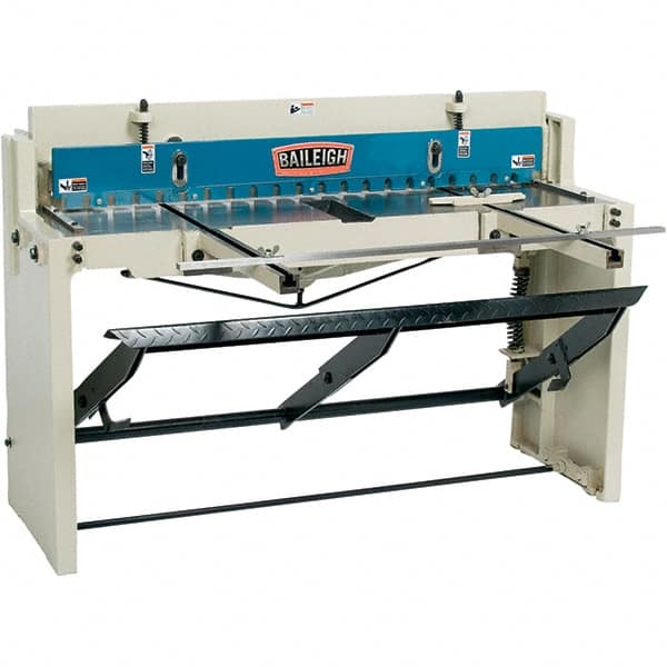 Baileigh - Floor Shears Power Type: Manual Blade Length (Inch): 52 - Exact Tooling