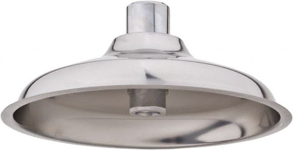 Haws - 1" Inlet, 10-5/8" Long x 10-5/8" Wide x 4-9/16" High x 3/32" Thick, Stainless Steel Plumbed Wash Station Showerhead - Compatible with Emergency Showers, Combination Drench Shower & Eye/Face Wash Stations - Exact Tooling