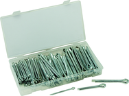 144 Pc. Large Cotter Pin Assortment - 1/8" x 2" - 5/16" x 2 1/2" - Exact Tooling