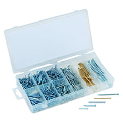550 Pieces Nail Assortment - Brad nails, finishing nails and masonry nails - Exact Tooling