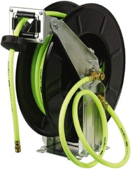 Legacy - 50' Spring Retractable Hose Reel - 300 psi, Hose Included - Exact Tooling