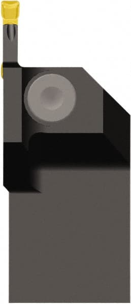 Seco - CFM, External, Left Hand, 0.59" Max Depth of Cut, 3mm Min Groove Width, Indexable Grooving Tool Holder - LC.. 1603.. Insert Compatibility, 1" Shank Height, 1" Shank Width, 6" OAL - Exact Tooling