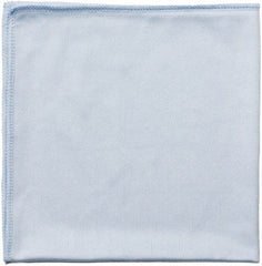 Rubbermaid - Dry Microfiber Wipes - Packet, 16" x 16" Sheet Size, Blue - Exact Tooling