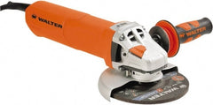 WALTER Surface Technologies - 6" Wheel Diam, 9,600 RPM, Corded Angle & Disc Grinder - 5/8-11 Spindle - Exact Tooling