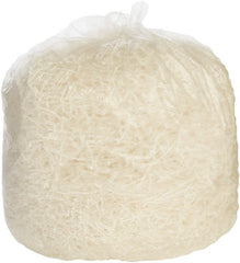 Ability One - 0.95 mil Thick, Heavy-Duty Trash Bags - Linear Low-Density Polyethylene (LLDPE), Drawstring, Flat Pack Dispenser, 33" Wide x 44" High, Clear - Exact Tooling