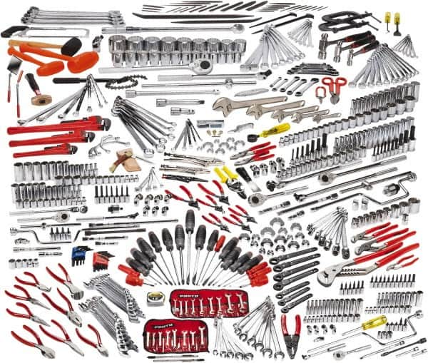 Proto - 613 Piece Master Tool Set - Comes in Workstation - Exact Tooling