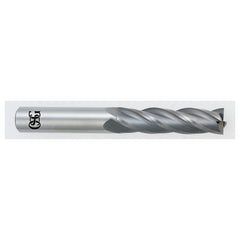 3/8″ Dia. × 3/8″ Shank × 1-1/8″ DOC × 3″ OAL, Carbide, TiAlN, 4 Flute, Solid End Mill