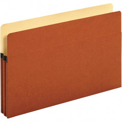 UNIVERSAL - 9-5/8 x 14-3/4", Legal, Redrope, Expansion Folders - Straight Tab Cut Location - Exact Tooling