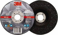 3M - Depressed-Center Wheels Wheel Diameter (Inch): 5 Wheel Thickness (Decimal Inch): 0.2500 - Exact Tooling