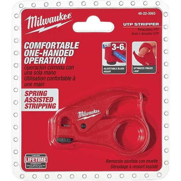 Milwaukee Tool - Wire & Cable Strippers Type: Wire Stripper Maximum Capacity: 6 AWG - Exact Tooling