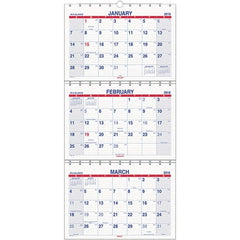 AT-A-GLANCE - 8 Sheet, 12 x 16-1/2", Wall Calendar - Exact Tooling