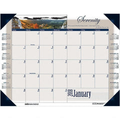 House of Doolittle - 12 Sheet, 22 x 17", Desk Pad Calendar - Motivational - Exact Tooling