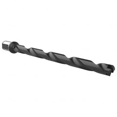 Allied Machine and Engineering - 24.41mm to 35.05mm Diam 410mm Max Depth Helical Flute Spade Drill - Exact Tooling