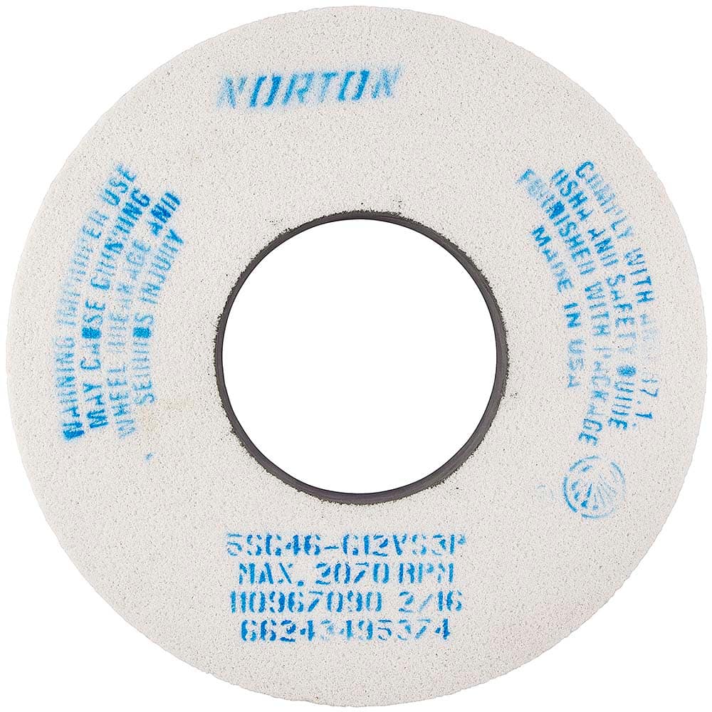Norton - Tool & Cutter Grinding Wheels Wheel Type: Type 5 Wheel Diameter (Inch): 12 - Exact Tooling