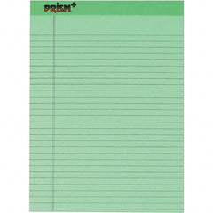 TOPS - 50 Sheet, 8-1/2 x 11-3/4", Legal/Wide (Style) Legal Pad - Pastel Green - Exact Tooling