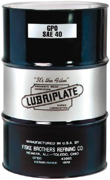 Lubriplate - 55 Gal Diesel Engine Oil - Grade 40 - Exact Tooling