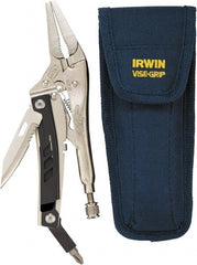 Irwin - Locking Pliers Multi-Tool Set - 6-7/8" OAL - Exact Tooling