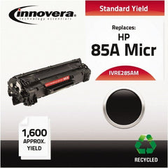 innovera - Black MICR Toner - Use with HP LaserJet Pro M1130, M1132MFP, M1134MFP, M1136MFP, M1137, M1138, M1139, M1210, M1212NF, HP Laser Jet Pro M1212F, M1213NF, M1214NFH, M1216NFH, M1217NFW, M1219NF, P1100, P1102, P1102W - Exact Tooling