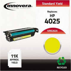 innovera - Yellow Toner Cartridge - Use with HP Color LaserJet Enterprise CP4025DN, CP4025N, CP4520, CP4525, CP4525DN, CP4525N, CP4525XH - Exact Tooling