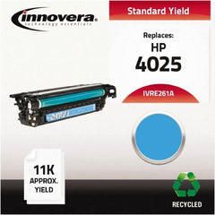 innovera - Cyan Toner Cartridge - Use with HP Color LaserJet Enterprise CP4025DN, CP4025N, CP4520, CP4525, CP4525DN, CP4525N, CP4525XH - Exact Tooling