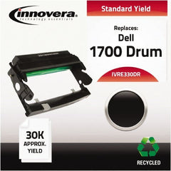 innovera - Black Drum - Use with Dell 1700, 1700N, 1710, 1710N, IBM, Lexmark E320, E322, E322N - Exact Tooling