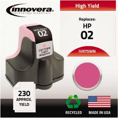 innovera - Inkjet Printer Cartridge - Use with HP Photosmart C5180, C6180, C7180, D6160, D7145, D7155, D7160, D7345, D7355, D7360, 3110, 3210, 3310, 8250 - Exact Tooling