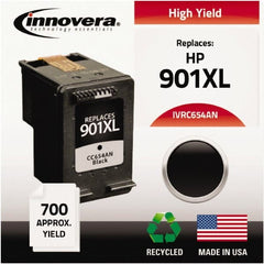 innovera - Black Inkjet Printer Cartridge - Use with HP Officejet J4500, J4600 - Exact Tooling