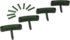 Vikan - Polypropylene Hooks - 3" OAL - Exact Tooling