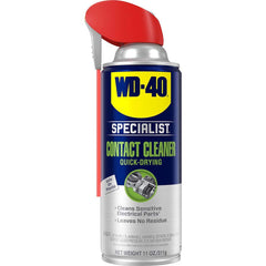 WD-40 Specialist - WD-40 Specialist 11 oz Electrical Contact Cleaner with SMART STRAW SPRAYS 2 WAYS - Exact Tooling