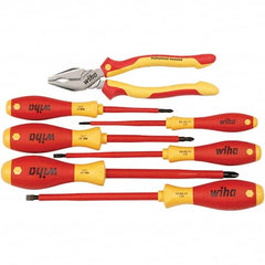 Wiha - 7 Piece Insulated Hand Tool Set - Exact Tooling
