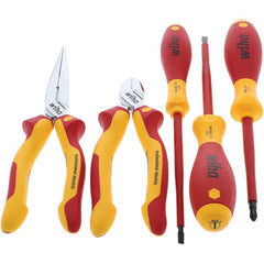 Wiha - 5 Piece Insulated Hand Tool Set - Exact Tooling