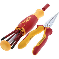 Wiha - 8 Piece Insulated Hand Tool Set - Exact Tooling