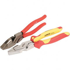 Wiha - Plier Sets Set Type: Insulated Pliers; Linesman Pliers Number of Pieces: 2 - Exact Tooling