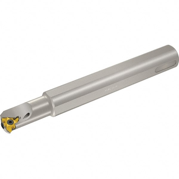 Vargus - Internal Thread, Right Hand Cut, 50mm Shank Width x 45mm Shank Height Indexable Threading Toolholder - 350mm OAL, 4FIR Insert Compatibility, AVRC Toolholder, Series F Style - Exact Tooling