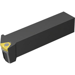Vargus - External Thread, Right Hand Cut, 25mm Shank Width x 25mm Shank Height Indexable Threading Toolholder - 150mm OAL, 14DER Insert Compatibility, AL Toolholder, Series Standard - Exact Tooling