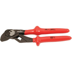 Wiha - 10" OAL, 1-7/8" Max Capacity, Quick-Adjusting Tongue & Groove Pliers - Exact Tooling