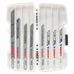 Lenox - Jig Saw Blade Sets Blade Material: Bi-Metal Minimum Blade Length (Inch): 3-5/8 - Exact Tooling