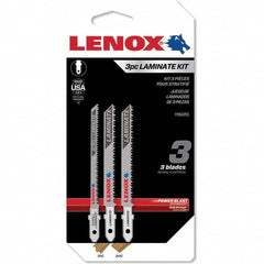 Lenox - Jig Saw Blade Sets Blade Material: Bi-Metal Minimum Blade Length (Inch): 3-1/2 - Exact Tooling