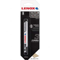 Lenox - Jig Saw Blades Blade Material: Bi-Metal Blade Length (Inch): 3-1/2 - Exact Tooling