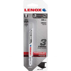 Lenox - Jig Saw Blades Blade Material: Bi-Metal Blade Length (Inch): 3-5/8 - Exact Tooling