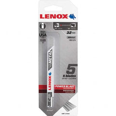 Lenox - Jig Saw Blades Blade Material: Bi-Metal Blade Length (Inch): 3-5/8 - Exact Tooling