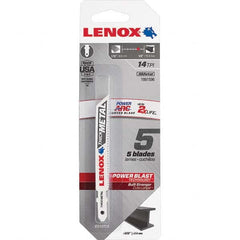 Lenox - Jig Saw Blades Blade Material: Bi-Metal Blade Length (Inch): 3-5/8 - Exact Tooling