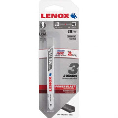 Lenox - Jig Saw Blades Blade Material: Bi-Metal Blade Length (Inch): 3-5/8 - Exact Tooling