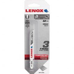 Lenox - Jig Saw Blades Blade Material: Bi-Metal Blade Length (Inch): 3-5/8 - Exact Tooling