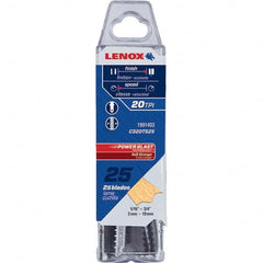 Lenox - Jig Saw Blades Blade Material: Bi-Metal Blade Length (Inch): 3-1/2 - Exact Tooling