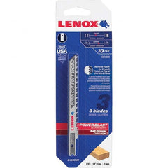 Lenox - Jig Saw Blades Blade Material: Bi-Metal Blade Length (Inch): 4 - Exact Tooling