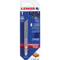 Lenox - Jig Saw Blades Blade Material: Bi-Metal Blade Length (Inch): 4 - Exact Tooling